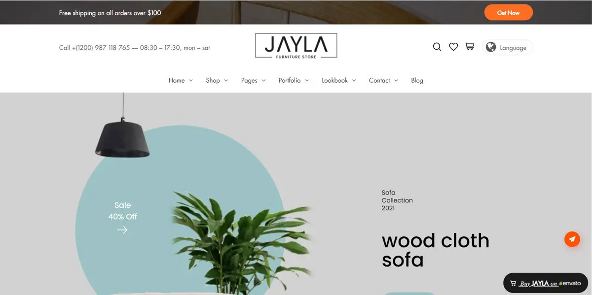 Jayla WordPress Theme