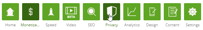 Configure Ezoic's Privacy and Consent Management Policies Step-1