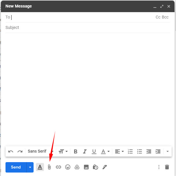 Email Photos Using Google Drive Step 4