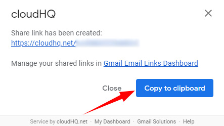 Generate A Sharable Email Link Step 3