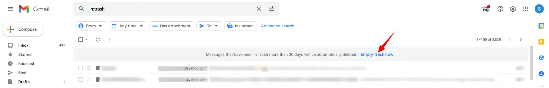 Delete Imported Emails From Gmail Step 8