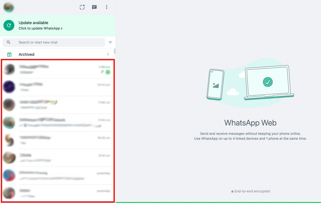 Download The PDF Files From WhatsApp Step 1