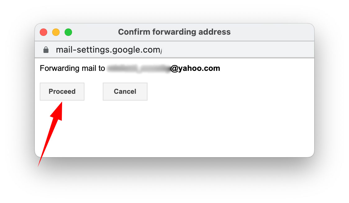 How To Forward Incoming Emails From Gmail To Yahoo 07