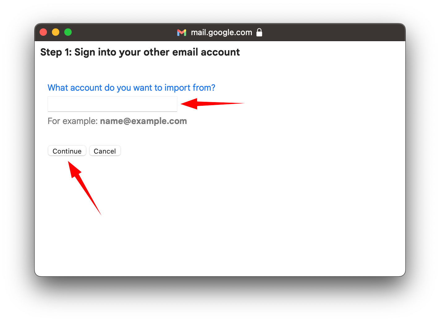 Import Emails From iCloud To Gmail Step 06