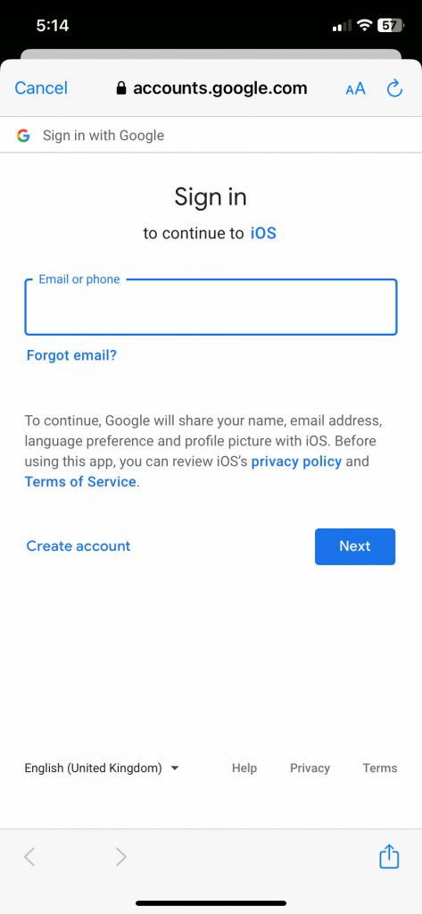Move Notes From iCloud To Gmail Using An iPhone Step 06