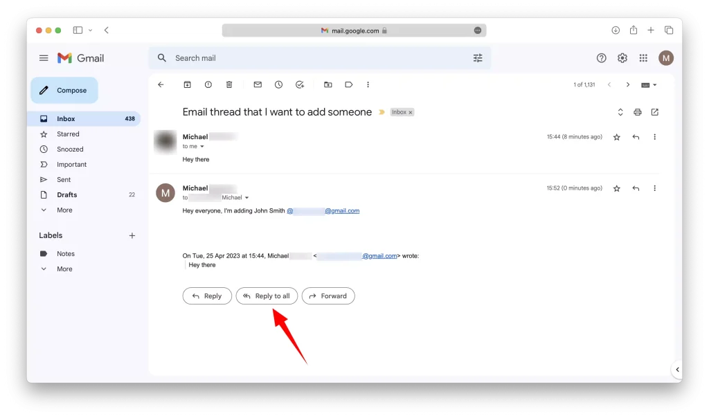 Use Gmail's Reply To All Feature Step-2