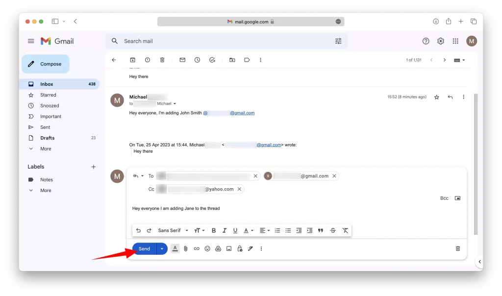 Use Gmail's Reply To All Feature Step-7