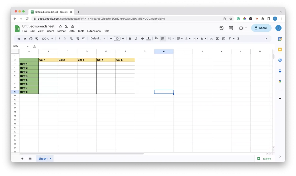 Copy & Paste tables from a Spreadsheet or Word Processor into Gmail Step 03