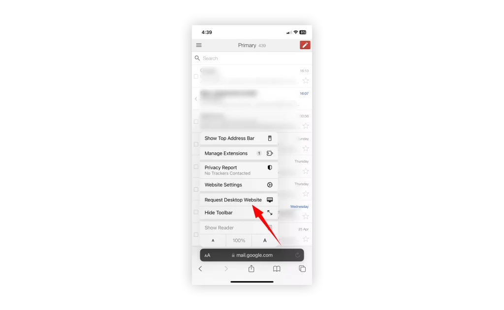 delete all drafts in Gmail Mobile App Step-05