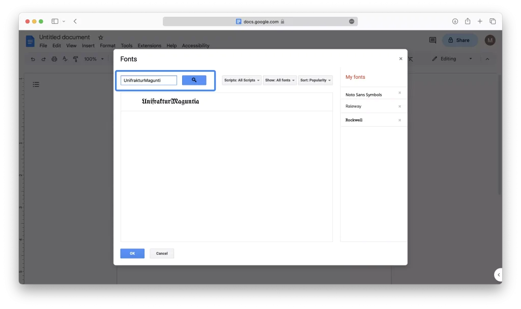 Add The font To Google Docs 01